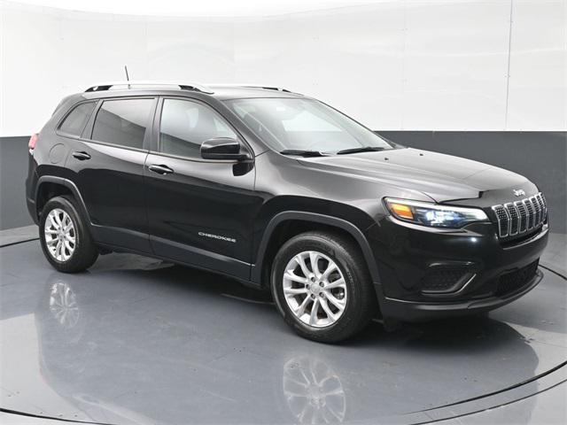 used 2021 Jeep Cherokee car, priced at $19,700