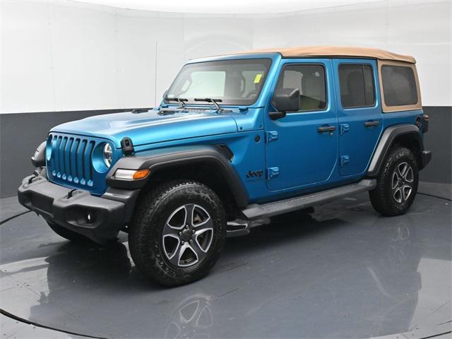 used 2020 Jeep Wrangler Unlimited car, priced at $28,300