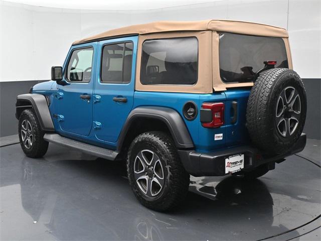 used 2020 Jeep Wrangler Unlimited car, priced at $28,300