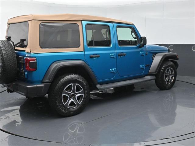 used 2020 Jeep Wrangler Unlimited car, priced at $28,300