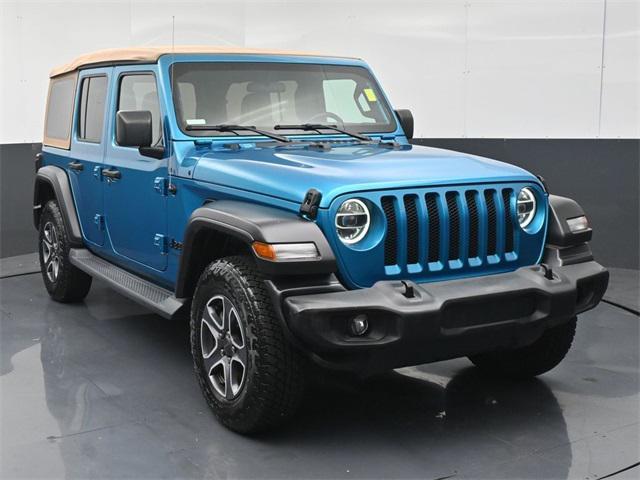 used 2020 Jeep Wrangler Unlimited car, priced at $28,300