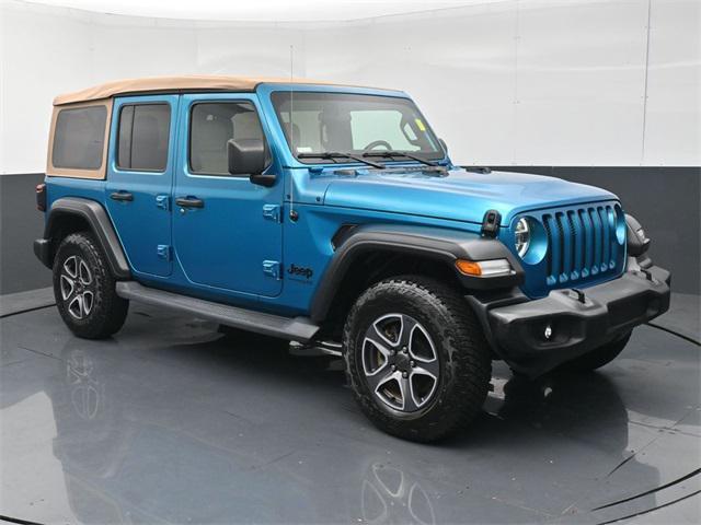 used 2020 Jeep Wrangler Unlimited car, priced at $28,300