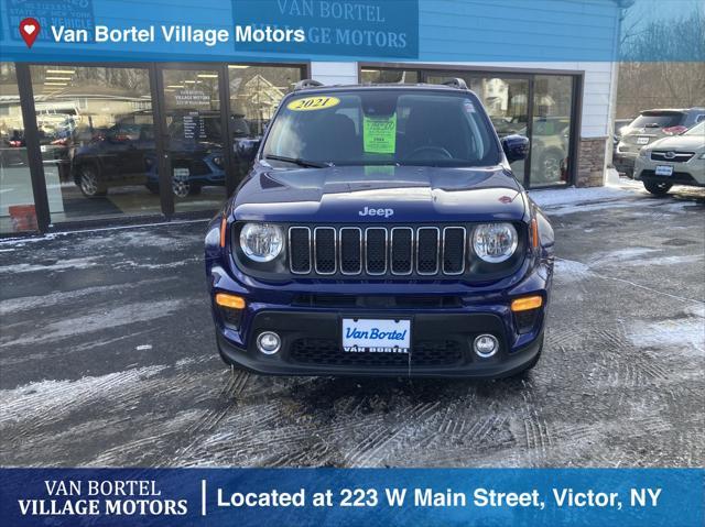 used 2021 Jeep Renegade car, priced at $19,500