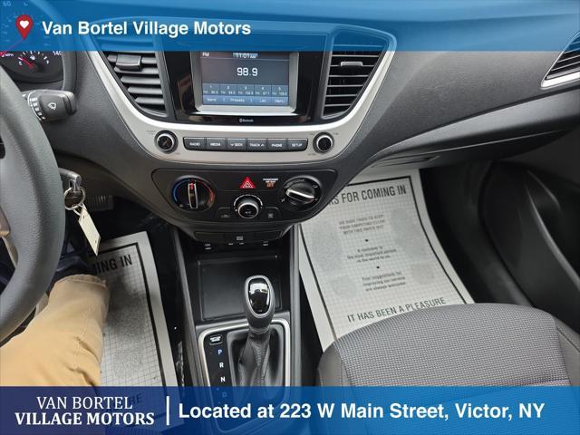 used 2019 Hyundai Accent car, priced at $13,500