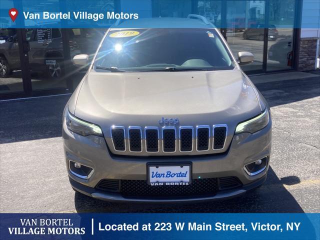 used 2019 Jeep Cherokee car, priced at $19,500