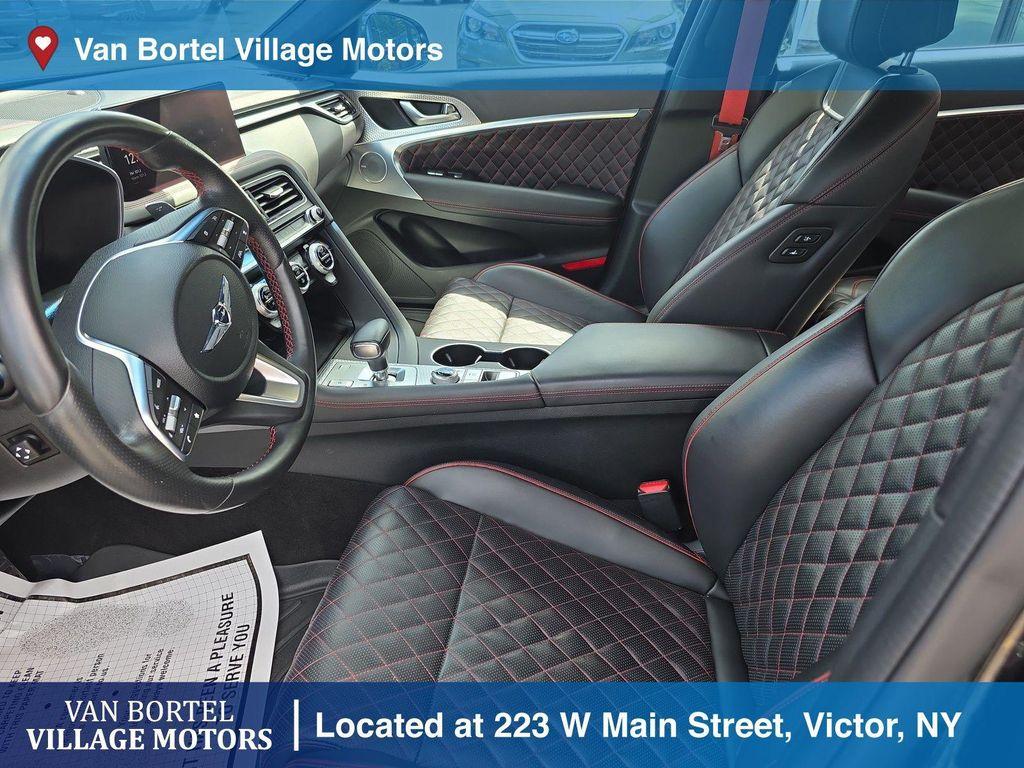 used 2022 Genesis G70 car, priced at $30,200