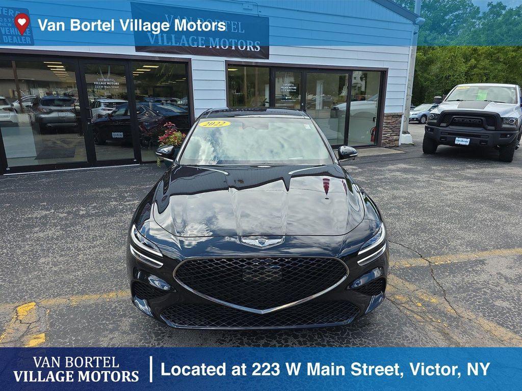 used 2022 Genesis G70 car, priced at $30,200