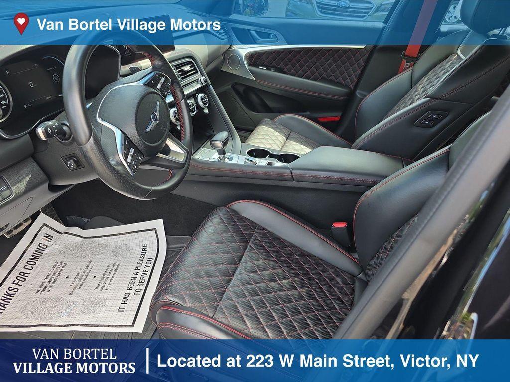 used 2022 Genesis G70 car, priced at $30,200