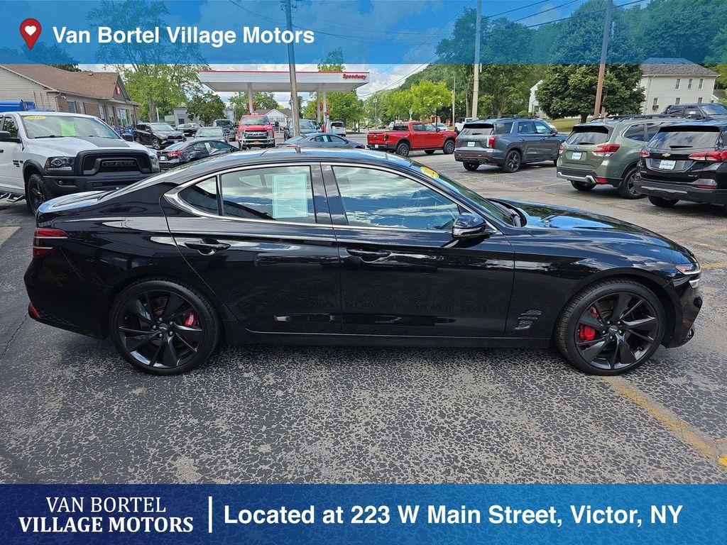 used 2022 Genesis G70 car, priced at $30,200
