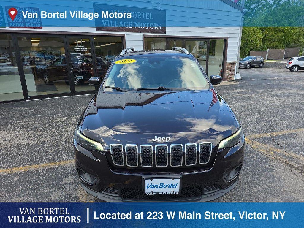 used 2021 Jeep Cherokee car, priced at $22,900