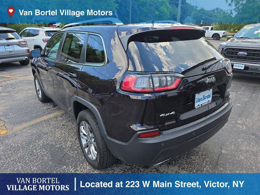 used 2021 Jeep Cherokee car, priced at $22,900