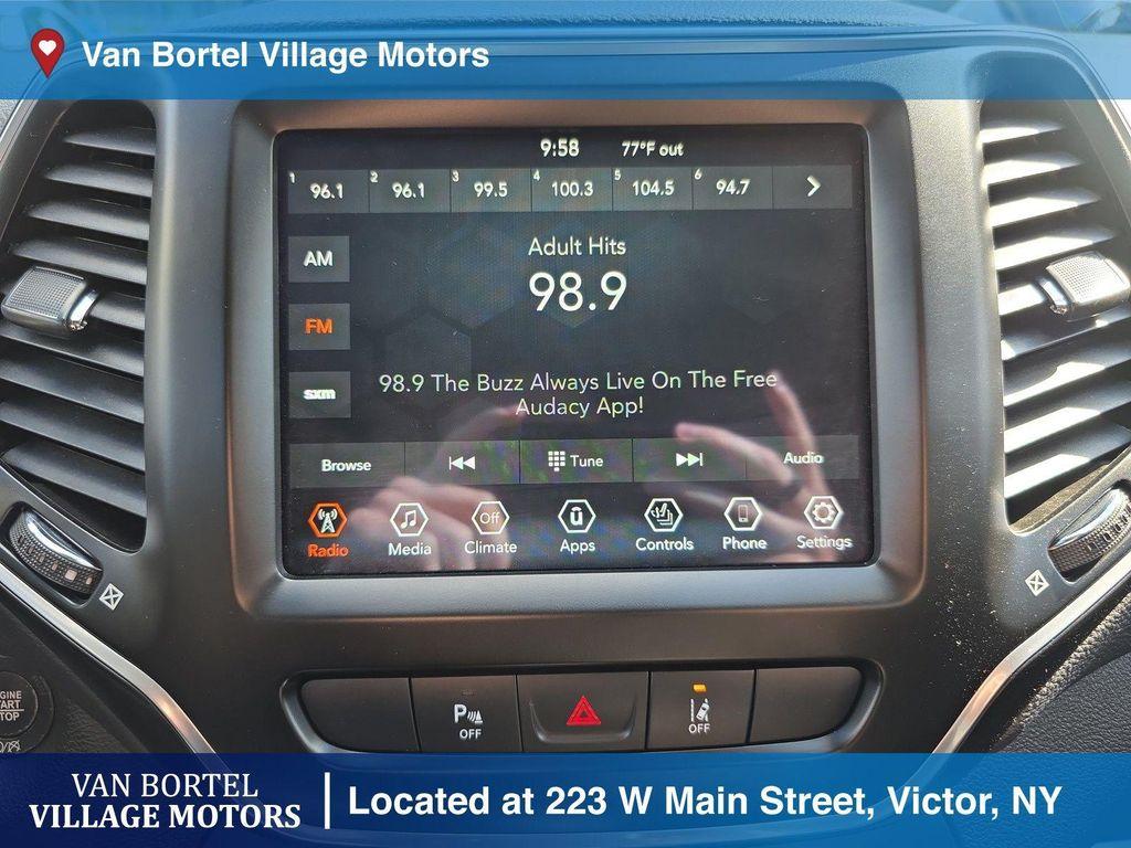 used 2021 Jeep Cherokee car, priced at $22,900