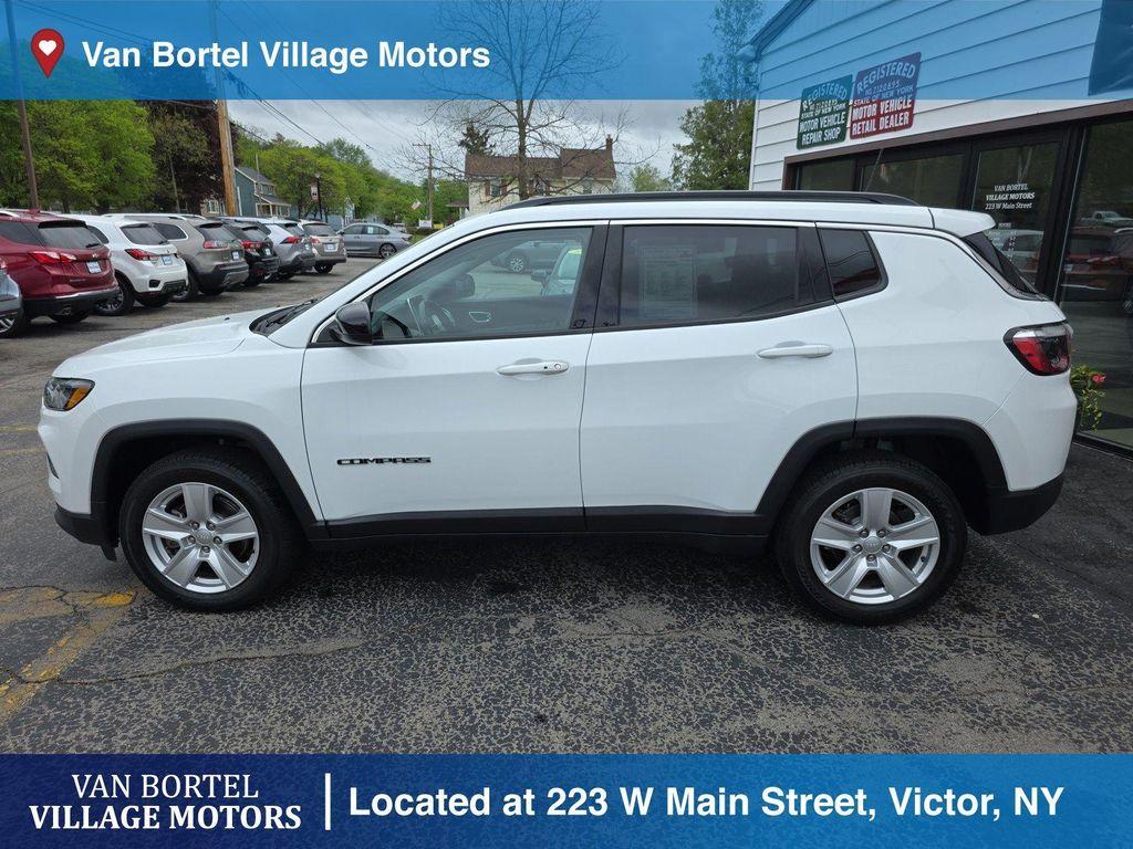 used 2022 Jeep Compass car, priced at $21,900