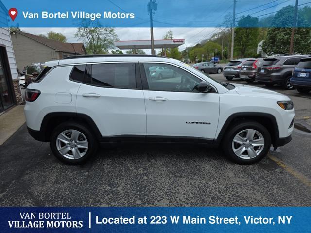 used 2022 Jeep Compass car, priced at $22,900