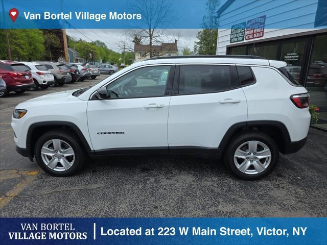 used 2022 Jeep Compass car, priced at $22,900