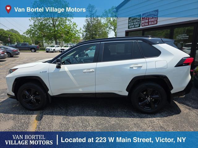 used 2019 Toyota RAV4 Hybrid car, priced at $27,900