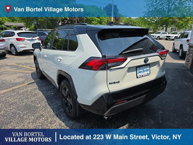 used 2019 Toyota RAV4 Hybrid car, priced at $27,900