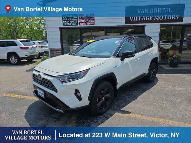 used 2019 Toyota RAV4 Hybrid car, priced at $27,900