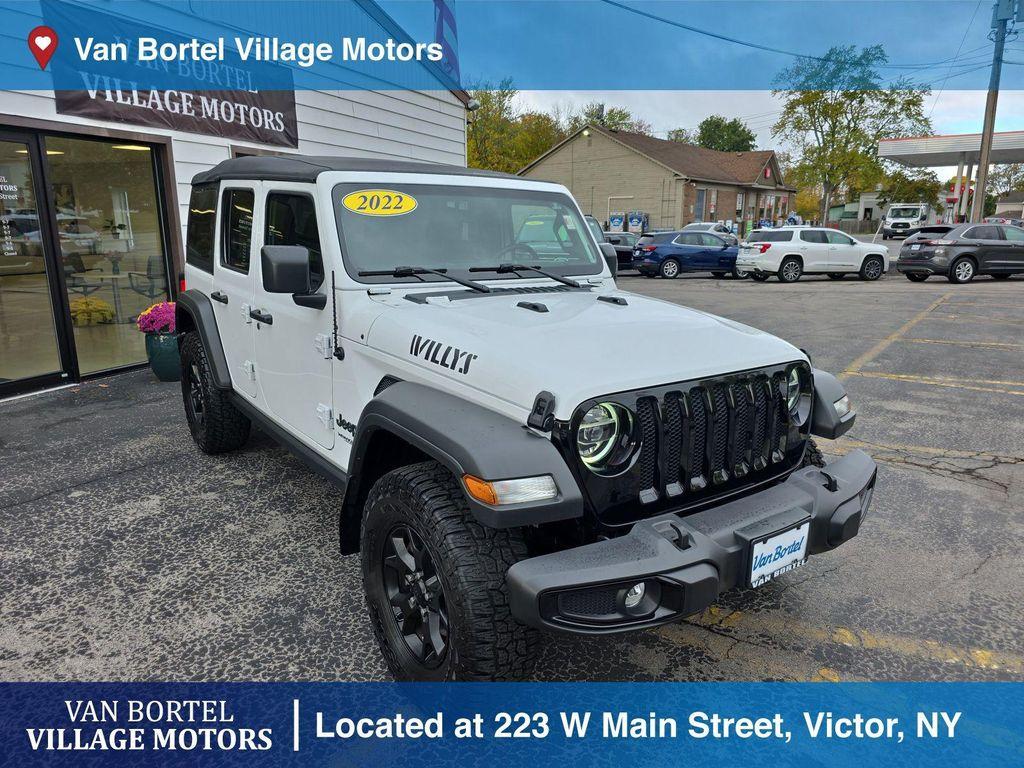used 2022 Jeep Wrangler car, priced at $29,995