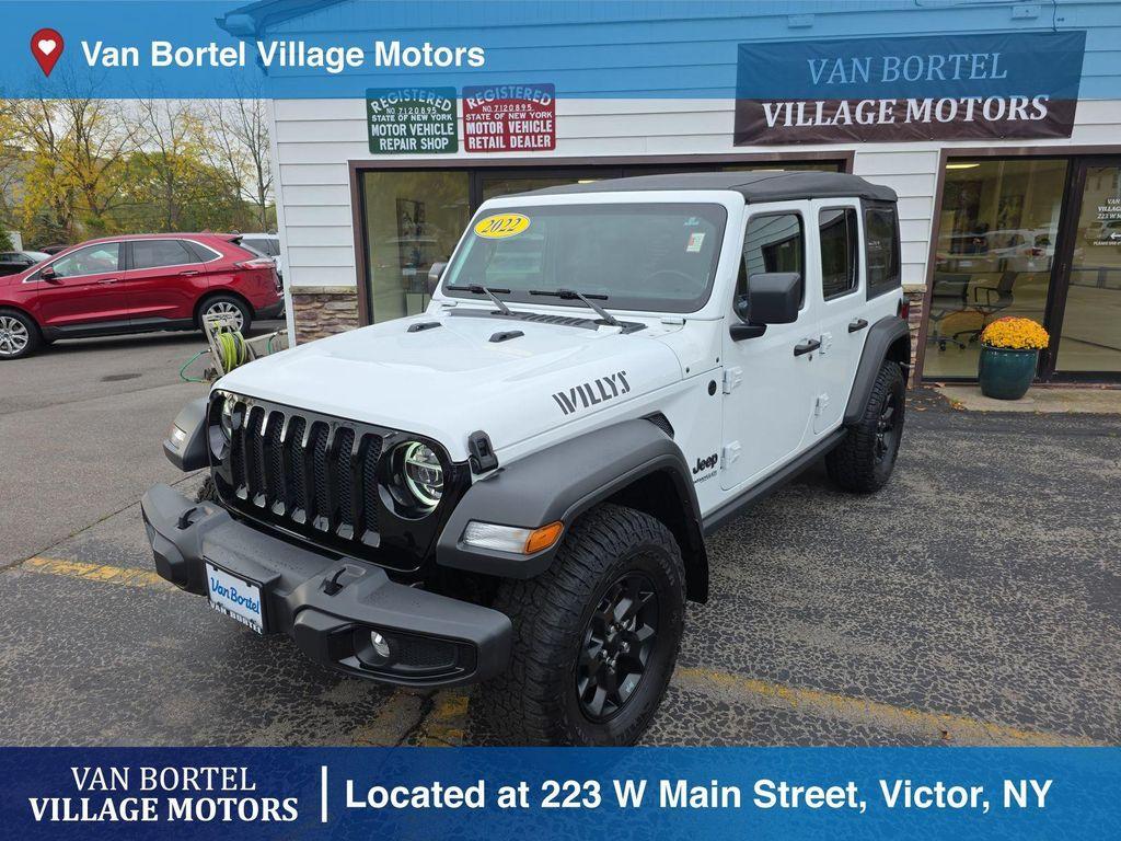 used 2022 Jeep Wrangler car, priced at $29,995