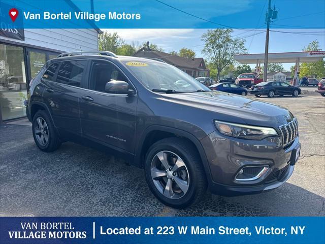 used 2020 Jeep Cherokee car, priced at $22,200