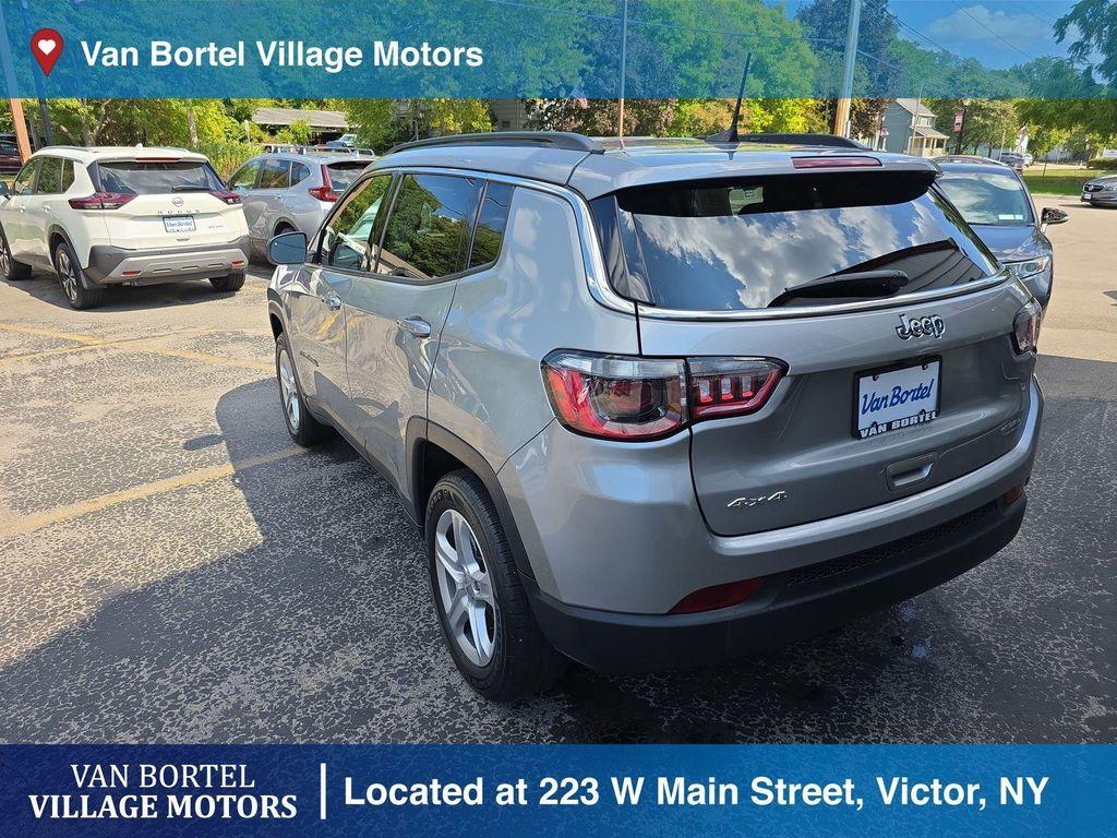 used 2023 Jeep Compass car, priced at $23,500