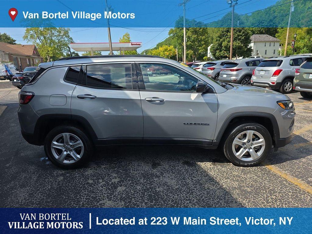 used 2023 Jeep Compass car, priced at $23,500