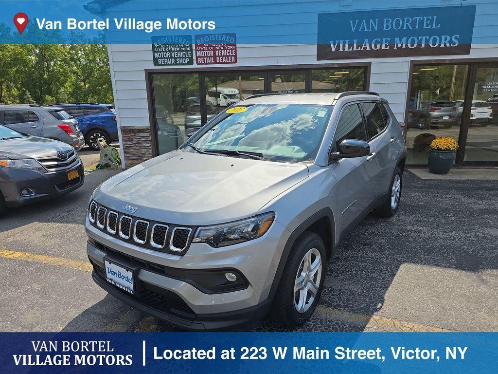 used 2023 Jeep Compass car, priced at $23,500