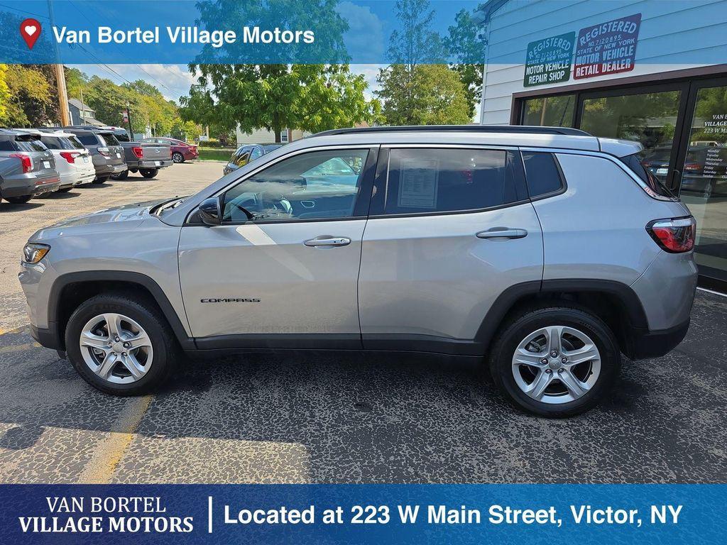 used 2023 Jeep Compass car, priced at $23,500