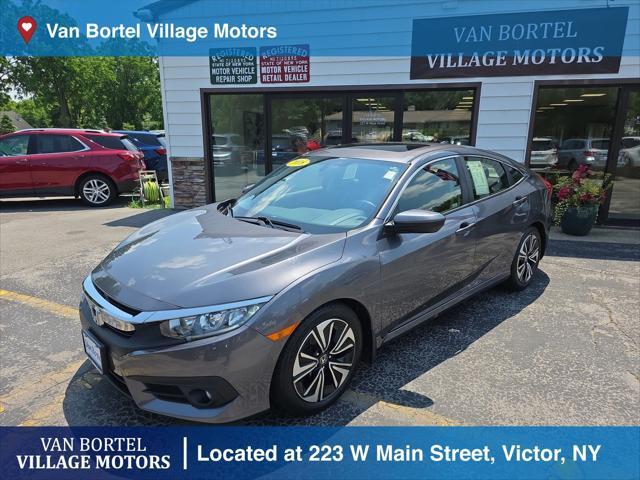 used 2018 Honda Civic car, priced at $17,900