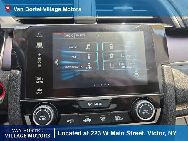 used 2018 Honda Civic car, priced at $17,900