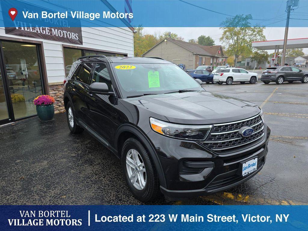 used 2022 Ford Explorer car, priced at $30,500