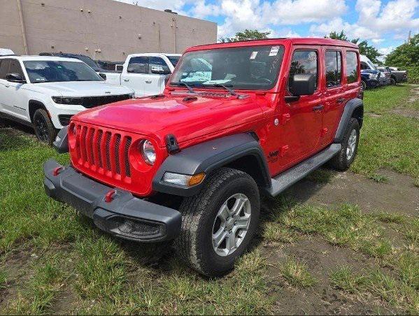 used 2021 Jeep Wrangler Unlimited car, priced at $31,245