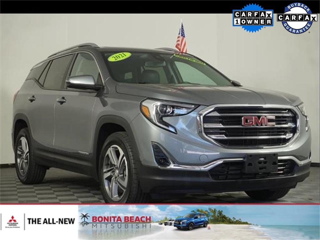 used 2021 GMC Terrain car, priced at $23,276