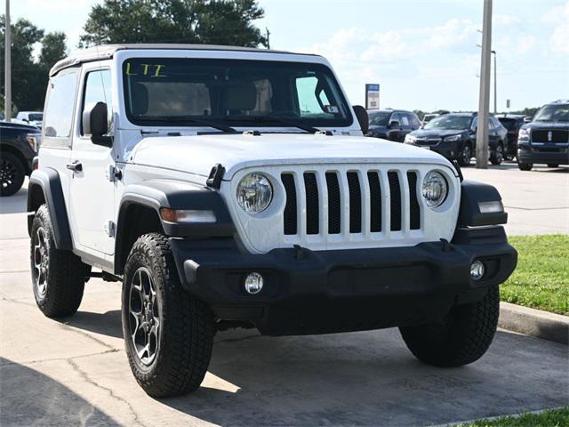 used 2021 Jeep Wrangler car, priced at $27,798