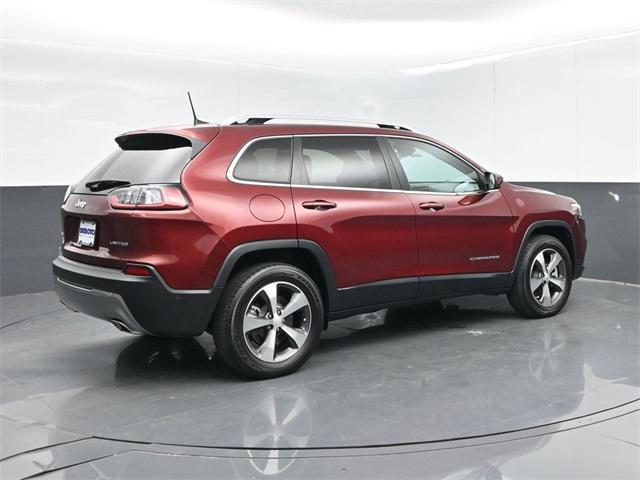 used 2021 Jeep Cherokee car, priced at $21,451