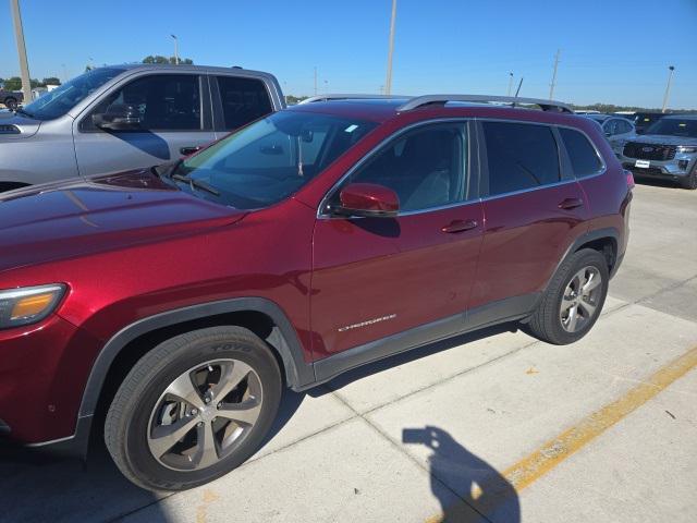 used 2021 Jeep Cherokee car, priced at $21,758