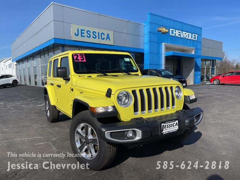 used 2023 Jeep Wrangler car, priced at $37,395