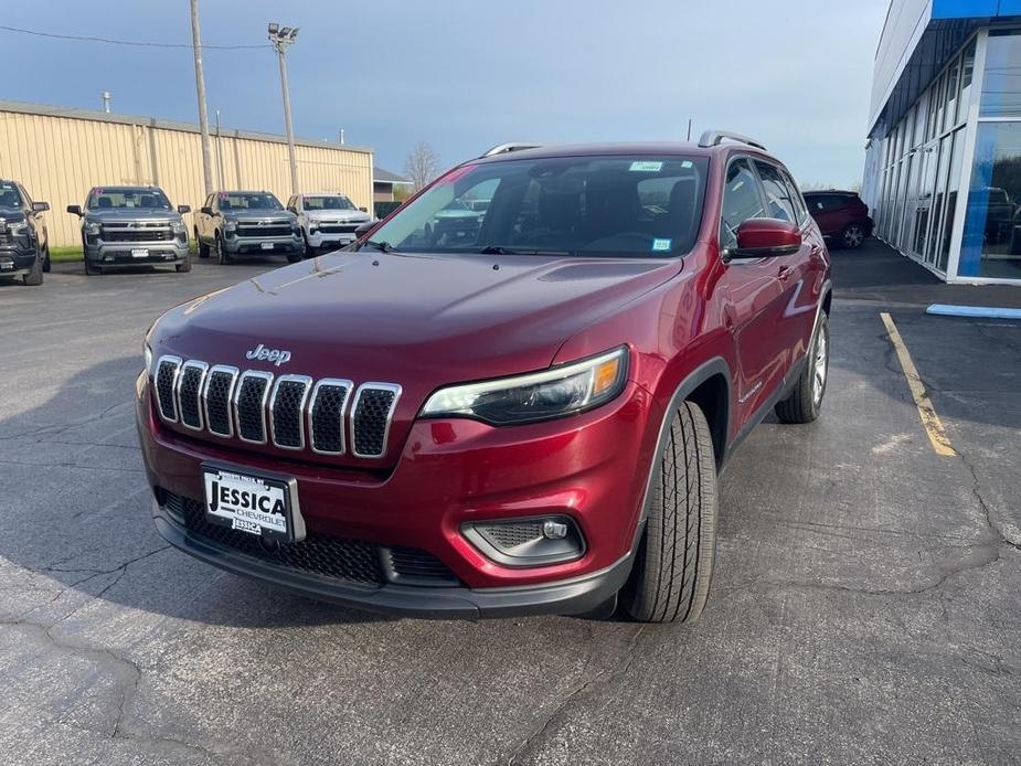 used 2021 Jeep Cherokee car, priced at $24,535