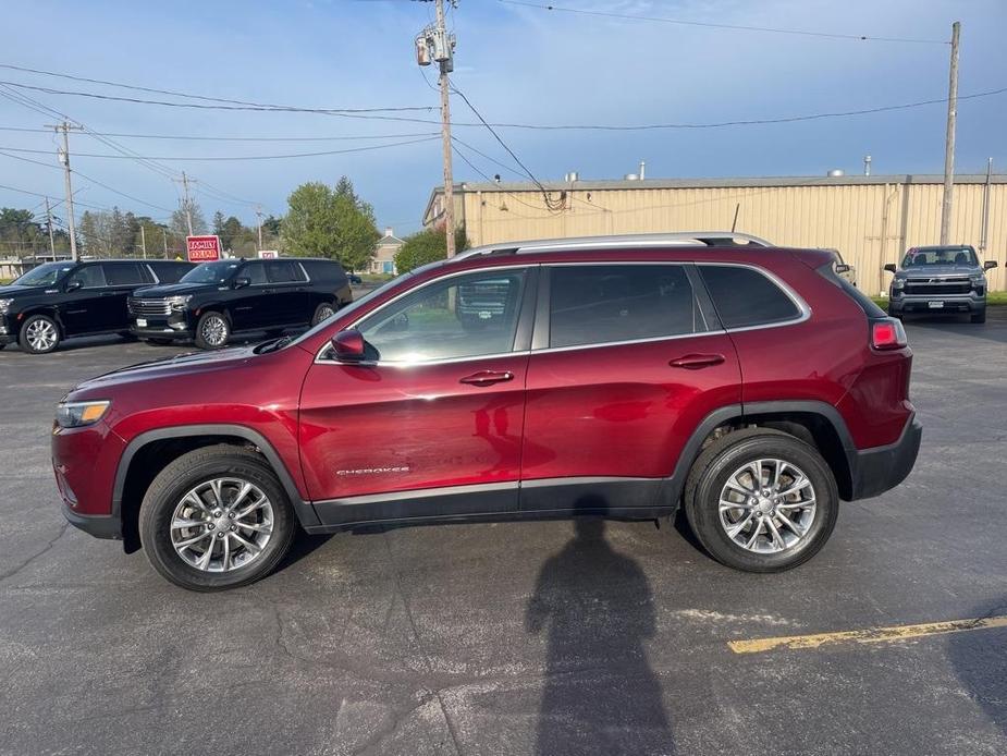 used 2021 Jeep Cherokee car, priced at $23,852