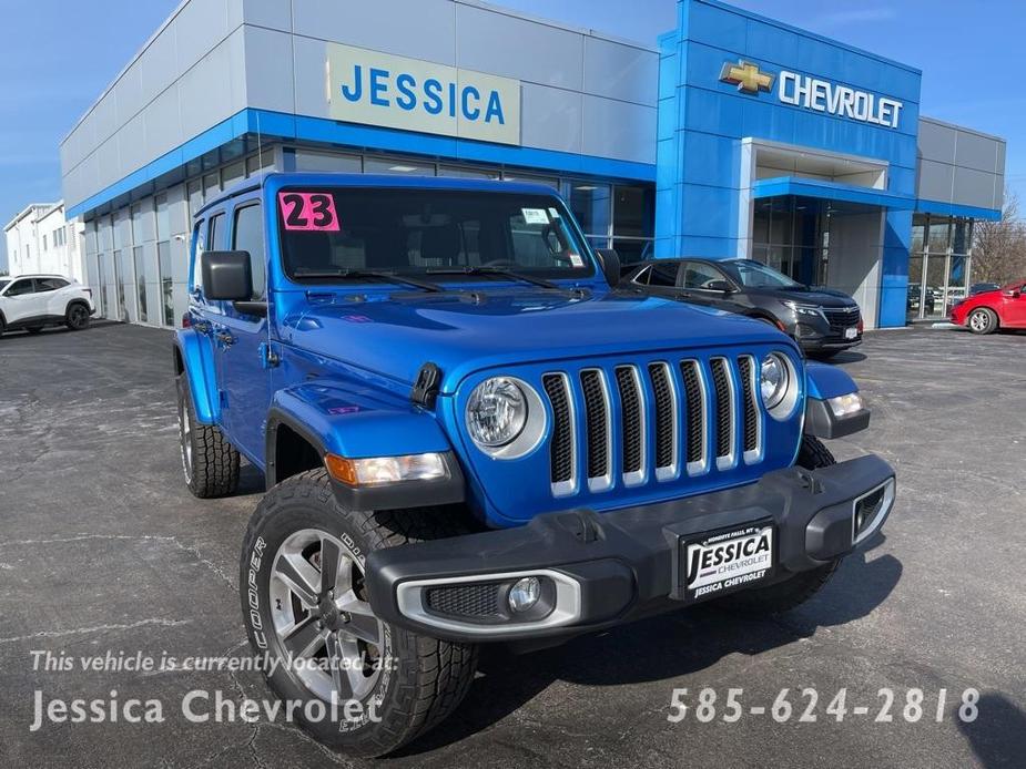 used 2023 Jeep Wrangler car, priced at $38,877
