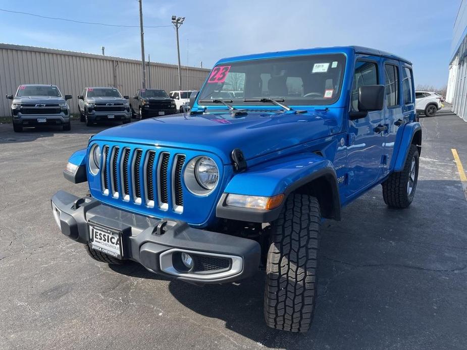 used 2023 Jeep Wrangler car, priced at $37,695