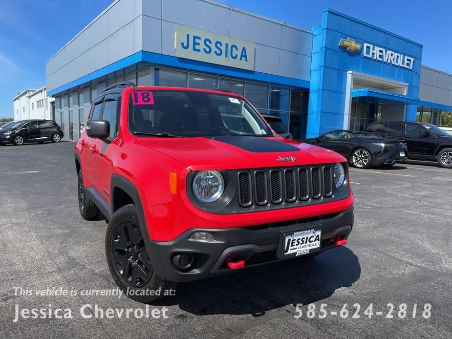 used 2018 Jeep Renegade car, priced at $18,563
