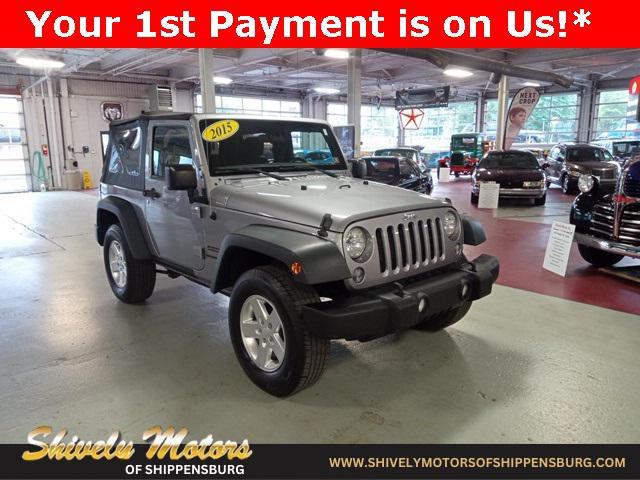 used 2015 Jeep Wrangler car, priced at $16,495