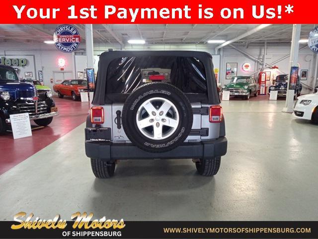 used 2015 Jeep Wrangler car, priced at $16,495