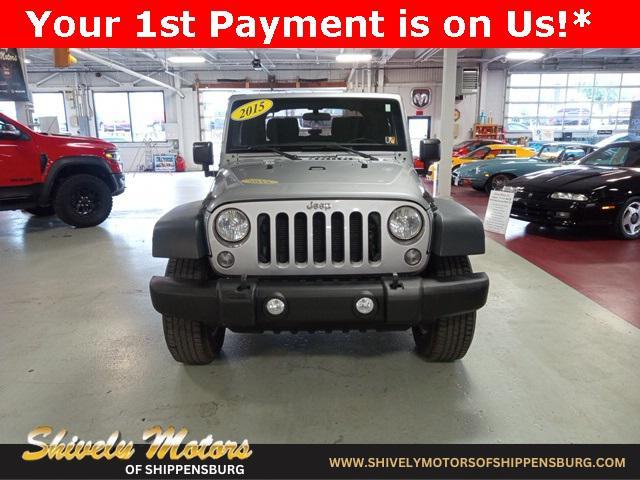 used 2015 Jeep Wrangler car, priced at $16,495