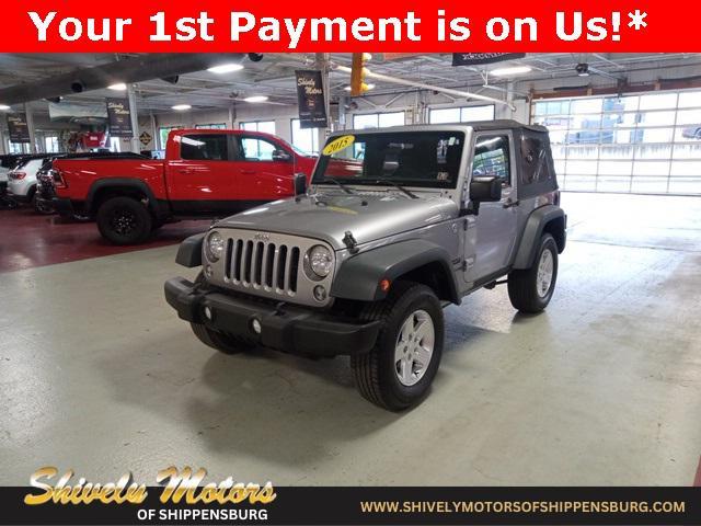 used 2015 Jeep Wrangler car, priced at $16,495