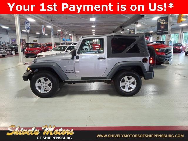 used 2015 Jeep Wrangler car, priced at $16,495