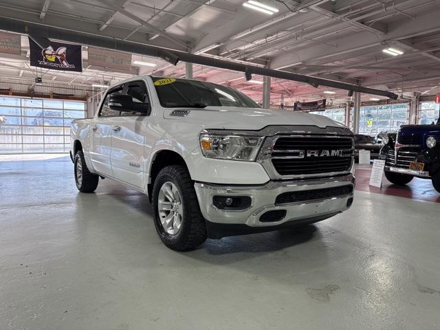 used 2021 Ram 1500 car, priced at $35,000