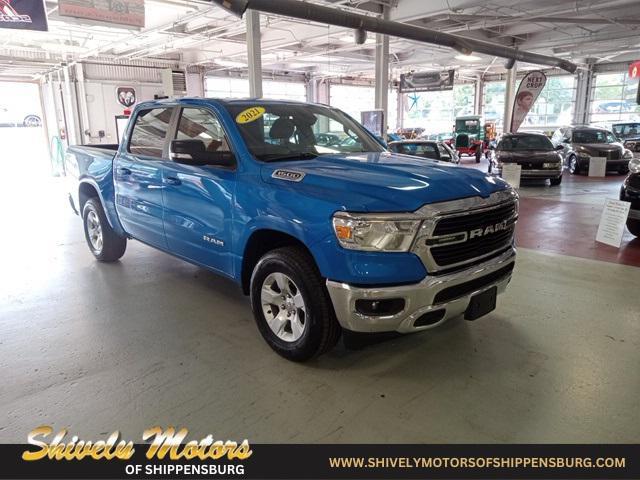 used 2021 Ram 1500 car, priced at $36,995